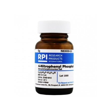 Rpi 4-Nitrophenyl Phosphate bis-Cyclohexylammonium Salt, 5 G N83000-5.0